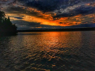 Amazing Sunsets at Fireside Lodge While Fishing in Canada  